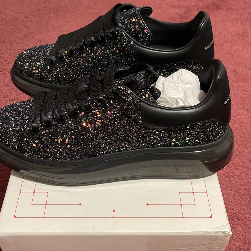 Alexander McQueen Sneaker Galaxy Glitter Wm Sz 41
